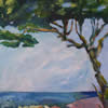 Tree nr. Karpaz,2004,70x60,acrylic on board