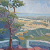 Villa Manzara,2003,acrylic on board