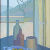 View from my kitchen,2003,40x60,acrylic on board