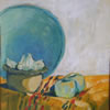 Still life II,2006,38x60,acrylic on board