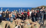 This was the recent environment activity in cooperation with ÇADER cleanup at the Coronaro Beach