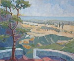 View from Yesiltepe Cyprus by H. Trautmann