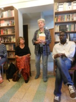 Book launch at the Streetart Bookstore and Café