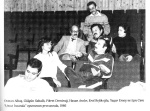 Fikret Demirag and his theatre friends decades ago (from the book by Hakan Cakmak)