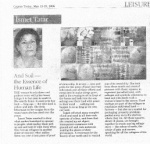 My text published in Cyprus Today May 2006