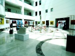 The exhibition hall at NEU hospital