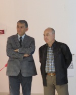 fm left: Prof. Dr. Senol Bektas, Rector; Prof. Dr. Ugurcan Akyüz, Dean of the Fine Arts Dept.