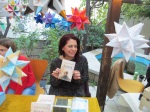 Nora Nadjarian with her freshly published book