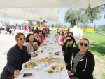 Lunch at ILIM University, with Fatma Özok on the left front