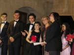 Some nice photos during the award ceremony with First Lady Meral Akinci