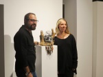 Omid Kalantar and Toya Akpinar, the owner of the SOL Atelier