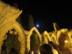 There was full moon over Bellapais