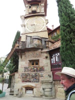 A clock tower